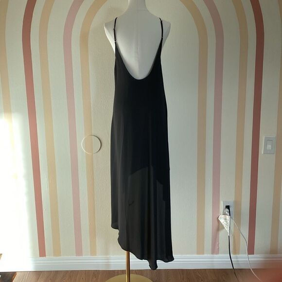 BCBG MAXAZRIA Black Bonita High Low Dress Size XS - Picture 6 of 11